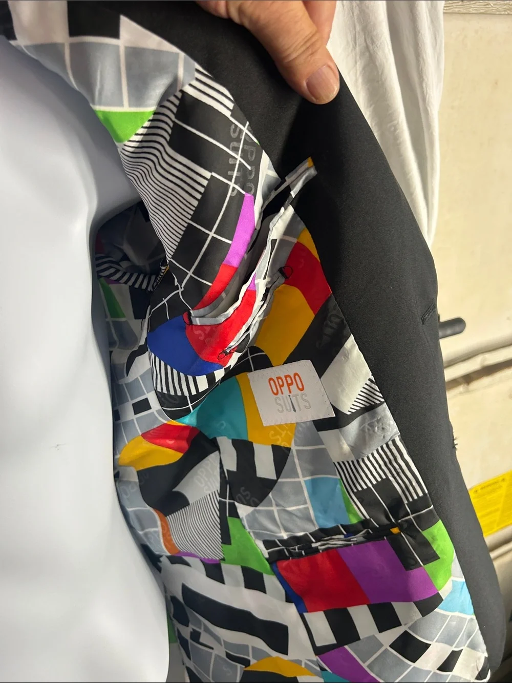 OppoSuits Black Two-Button Sport Coat